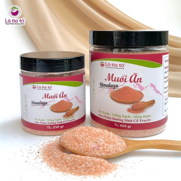 Muối hồng himalaya nấu ăn