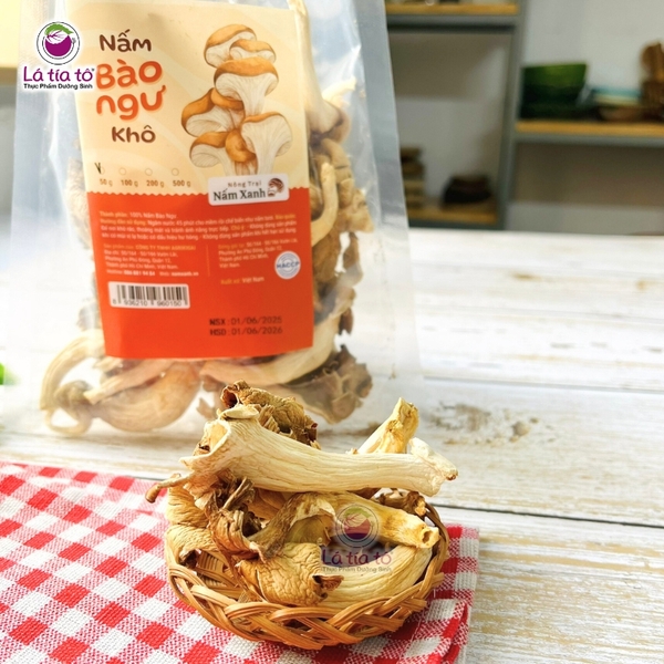 Nấm Bào Ngư Xám Khô