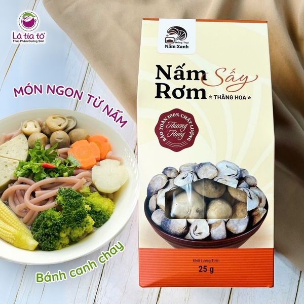 Nấm Rơm Sấy Thăng Hoa