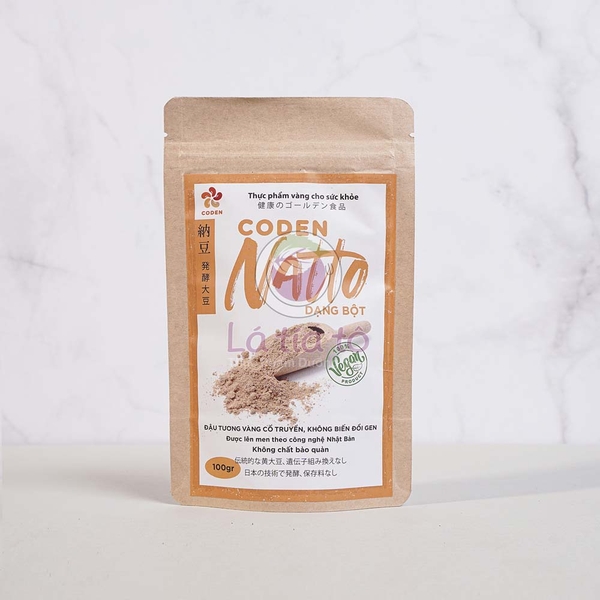 Natto đậu tương vàng bột