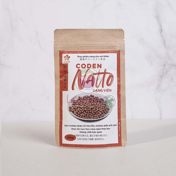 Natto đậu tương vàng viên