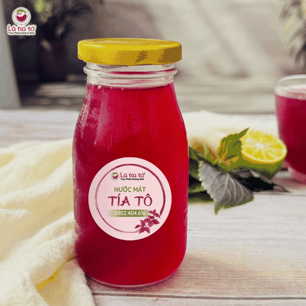 Nước mát tía tô