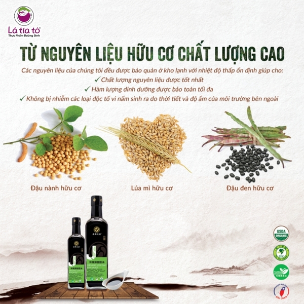 Nước tương hữu cơ ít muối JoySpring