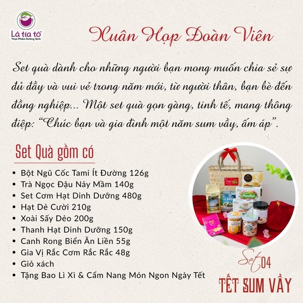 SET 03: Bộ Quà Tết Sum Vầy - Xuân Họp Đoàn Viên