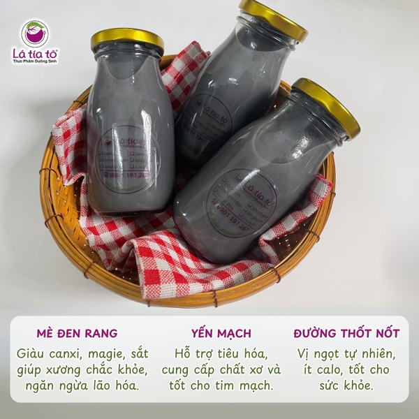 Sữa mè đen