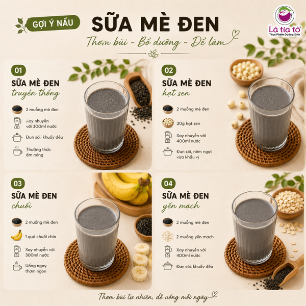 Mè đen rang