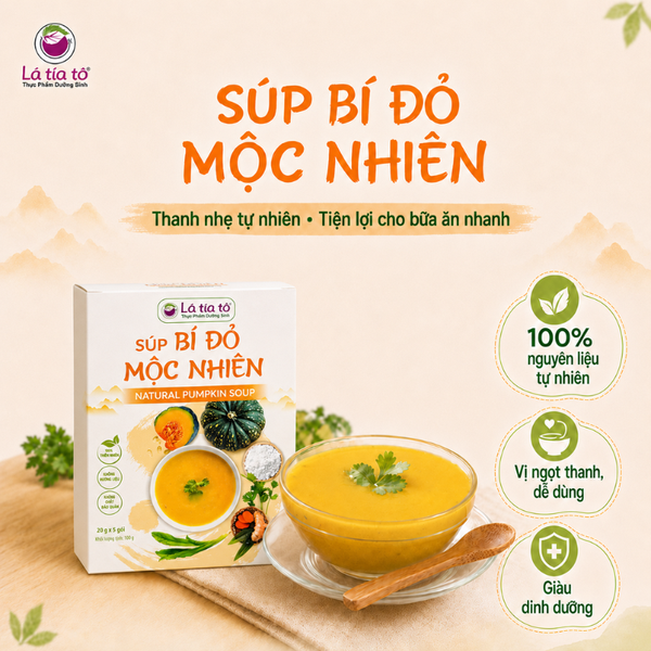 Súp bí đỏ mộc nhiên ( Hộp giấy )