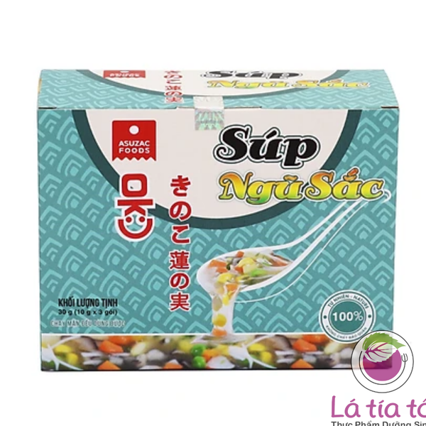 Súp ngũ sắc ăn liền