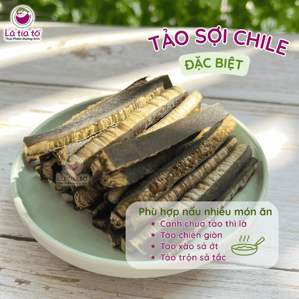 Tảo xoắn Chile cắt sợi đặc biệt 200gr