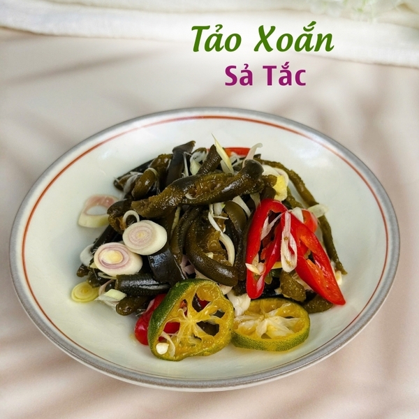 Tảo xoắn sả tắc