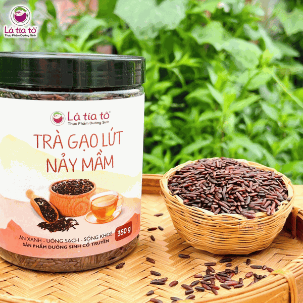 Trà gạo lứt nảy mầm