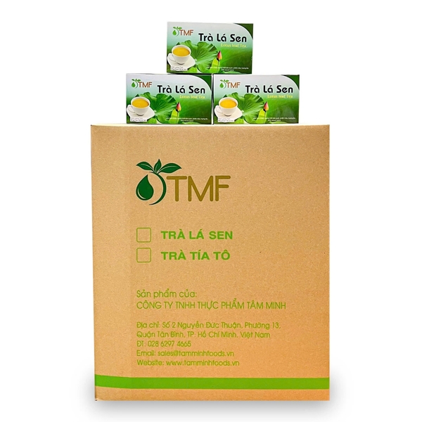 Trà lá sen an thần ngủ ngon