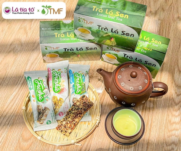 Trà lá sen an thần ngủ ngon