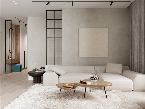 Thiết kế nội thất căn hộ trẻ trung, tươi sáng