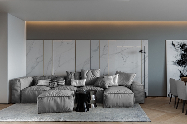 Nội thất căn hộ 100m2 3 phòng ngủ cực chất