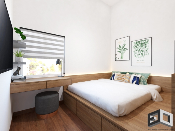 Thi công nội thất nhà phố chị Nhài - Bình Dương