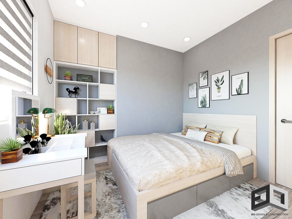 Cải tạo phòng ngủ cho vợ chồng anh Kỳ Tecco Home - Bình Dương