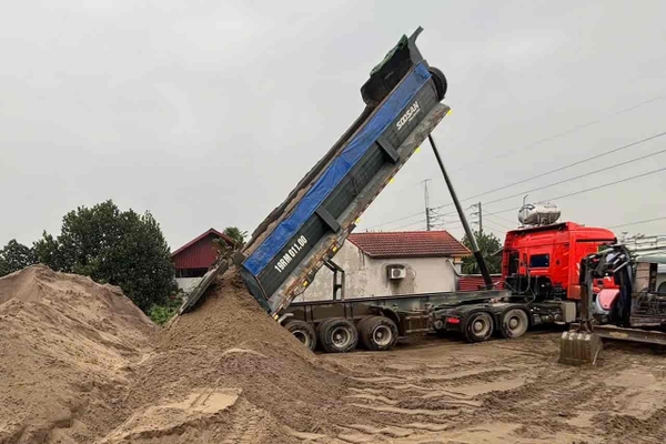 Cách Tính M3 Cát Trên Xe Tải: Công Thức Chuẩn và Mẹo Đo Nhanh Nhất