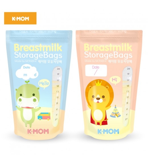 Túi trữ sữa K-mom Hàn Quốc 200ml (100c)