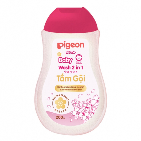 TẮM GỘI SAKURA 200ML ( 2 IN 1)