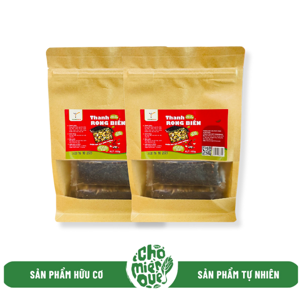Thanh rong biển cuộn mix hạt dinh dưỡng YB - 150gr