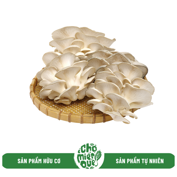 Nấm sò thái hữu cơ - 500gr