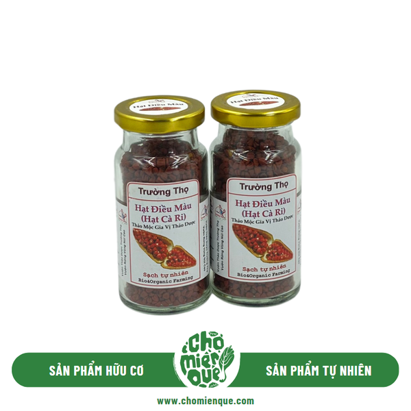 Hạt điều màu (Cà ri) CPS - Hủ 90gr