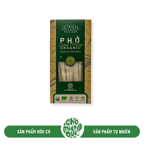 Phở gạo trắng hữu cơ Hoa Sữa PN - 250gr