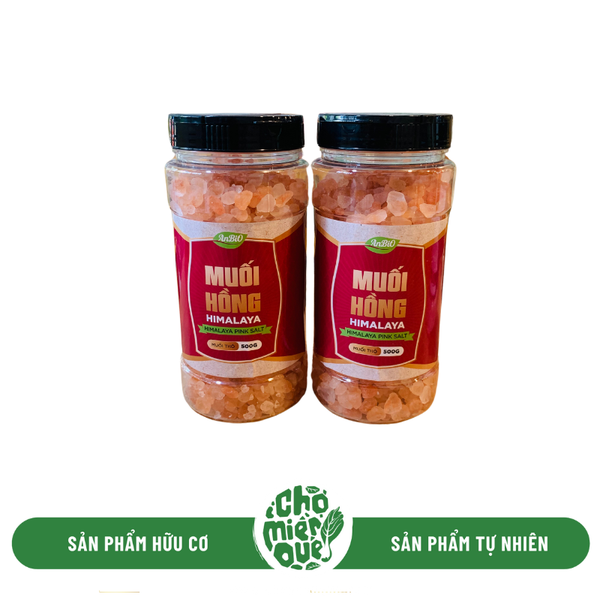 Muối Hồng Himalaya hạt thô Anbio