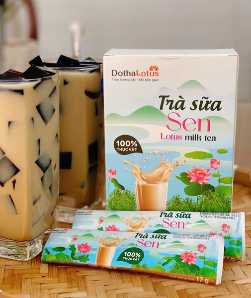 TPO - Trà sữa sen (10 túi x 20g) NEW