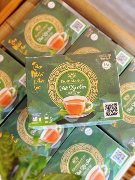 TPO - Trà lá sen túi lọc 40g (20 túi x 2g)