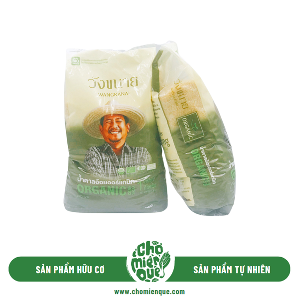 Đường Mía Thô Hữu Cơ Wangkanai - 1Kg