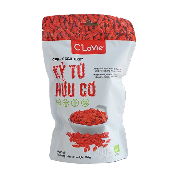 Kỷ tử hữu cơ AmaVie Foods PN - 34gr