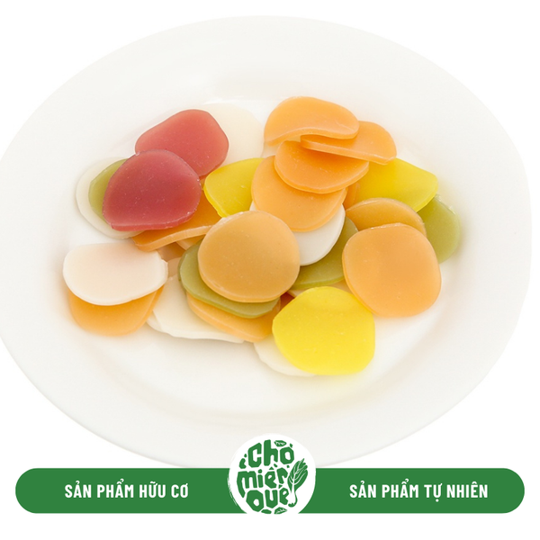 Bánh phồng chay rau củ - 250gr