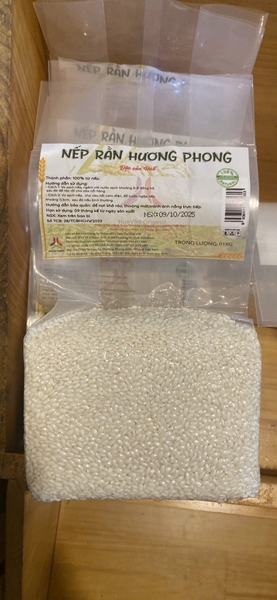 Nếp rằn Hương Phong 1kg
