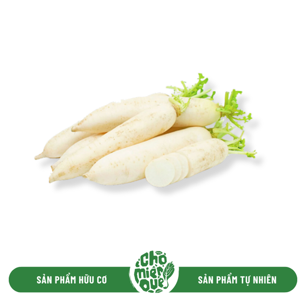 Củ Cải Trắng hữu cơ Mana Food