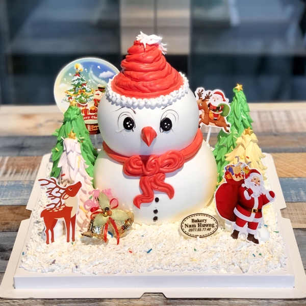 Bánh người tuyết Noel Giáng sinh 2022 [MS: 0164]