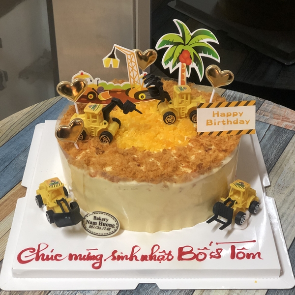 Bông lan trứng muối sốt phô mai xe cẩu [MS: 0093]