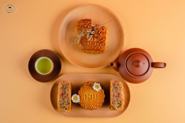 Bánh Nướng Thập Cẩm Gà Quay 1 Trứng Muối 270g
