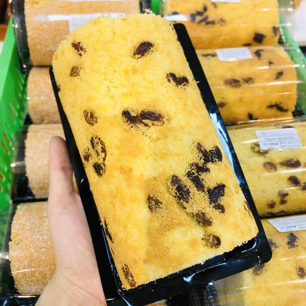 Bông lan cuộn Nho