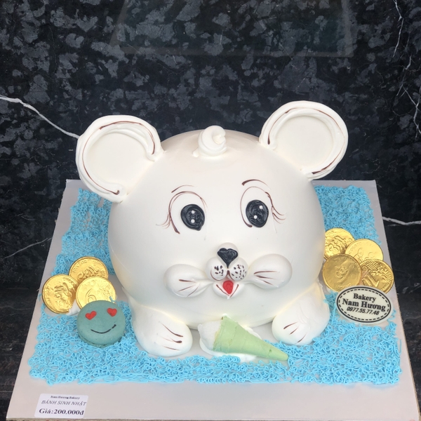 Bánh kem mặt Chuột cute [MS: 0072]