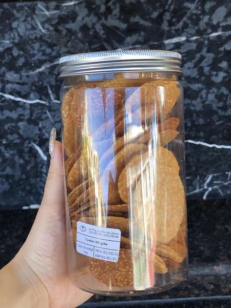 Bánh quy Mè giòn _ Cookie Sesame
