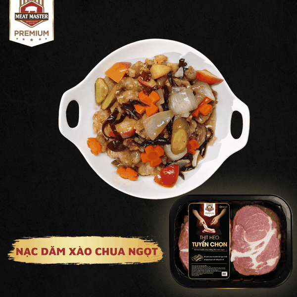 Nạc dăm hoa Meat Master (400g/ khay)
