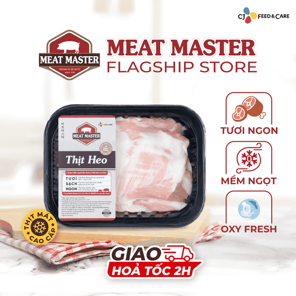 Nạc giòn Meat Master 400g/khay