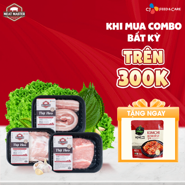 Combo heo Meat Master Năng Động (1,2 kg)