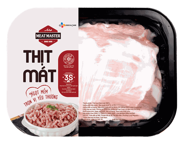 Nạc giòn Meat Master 400g/khay