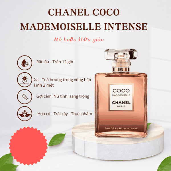 Nước Hoa Nữ Chanel Coco Mademoiselle Intense - 100ml