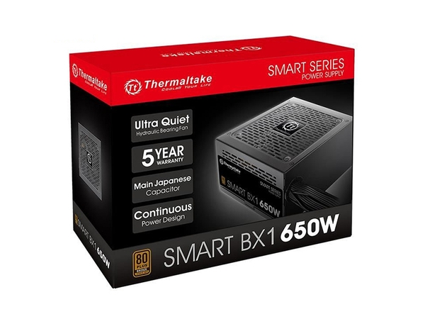 Nguồn Máy Tính Thermaltake Smart BX1 650W - Bronze (PS-SPD-0650NNSABx-1)