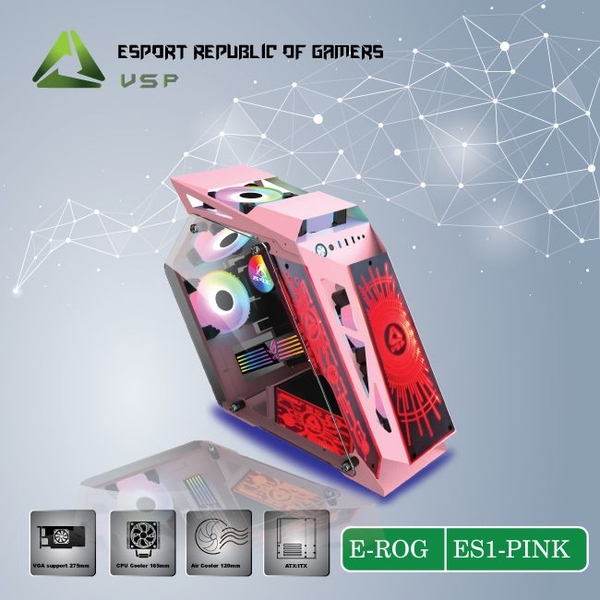 CASE VSP ESPORT REPUBLIC OF GAMERS ES1 - PINK