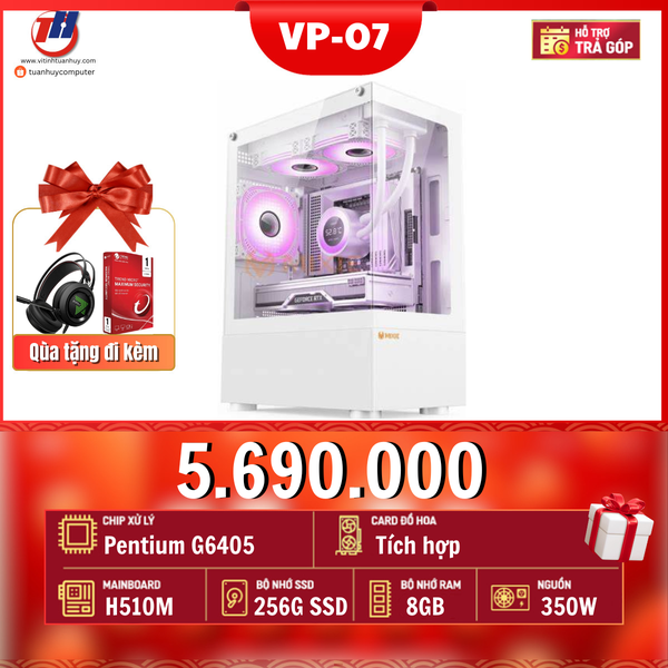 PC Văn Phòng Case Bễ Cá G6405